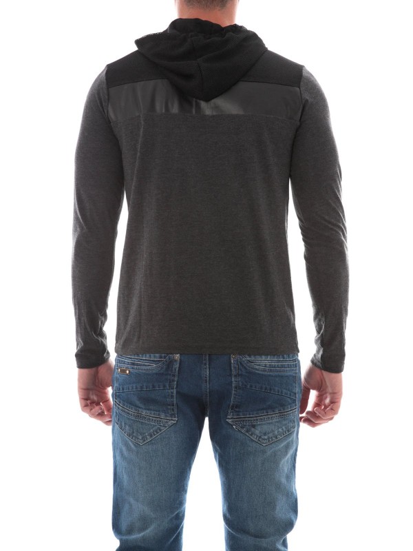 T-SHIRT JIABONG - Gris foncé