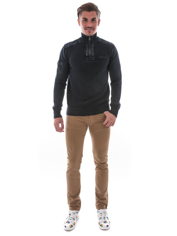 PULL ZIP LAZGO - Marine