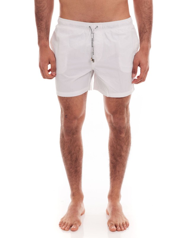 SHORT DE BAIN GARY - Blanc