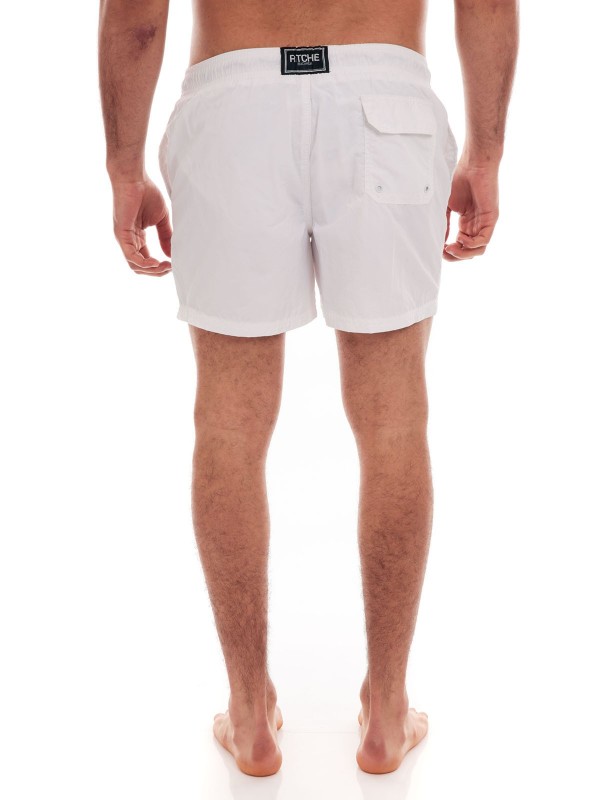 SHORT DE BAIN GARY - Blanc