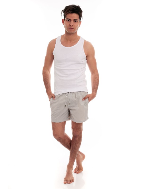 SHORT DE BAIN GARY - Gris