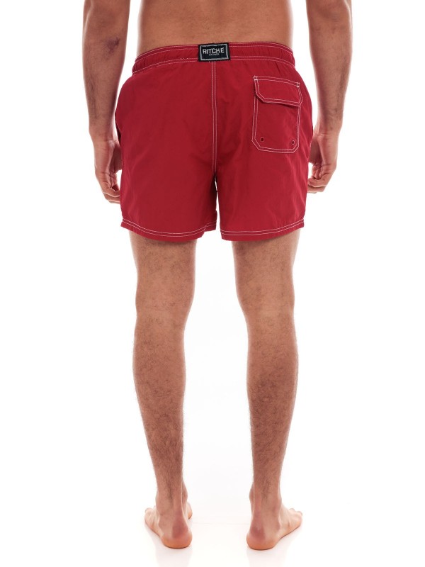 SHORT DE BAIN GARY - Rouge...