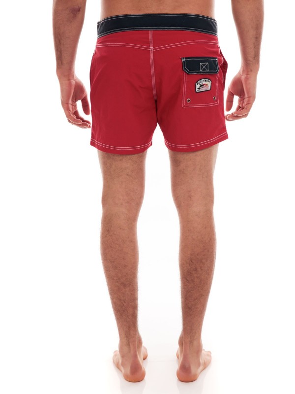 SHORT DE BAIN GOURME - Rouge