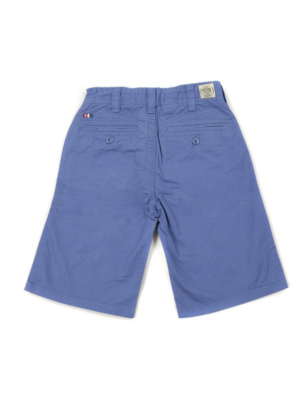 BERMUDA CHINO BAGOO BOY - Bleu