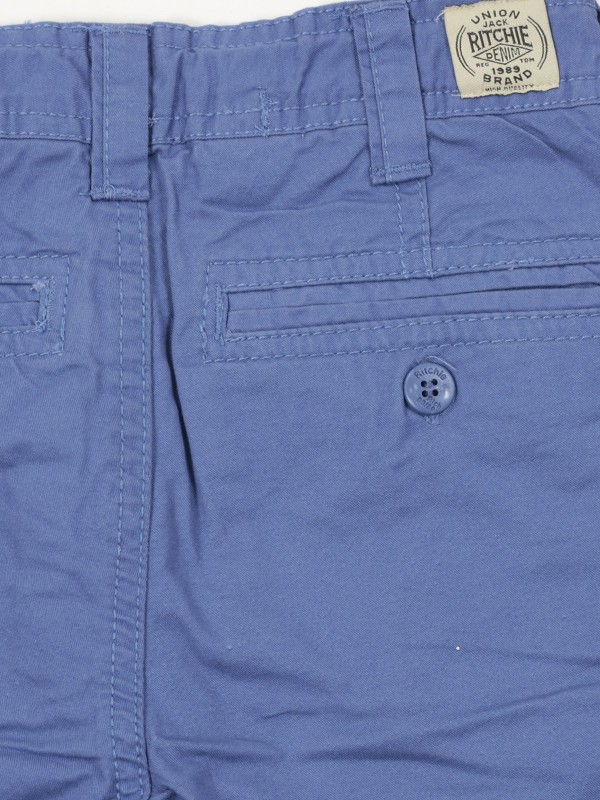 BERMUDA CHINO BAGOO BOY - Bleu