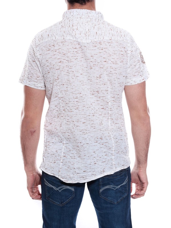 CHEMISETTE DAMASE - Marron