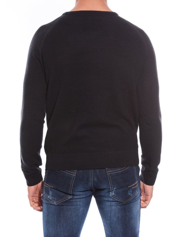 PULL COL ROND LECQUES - Noir