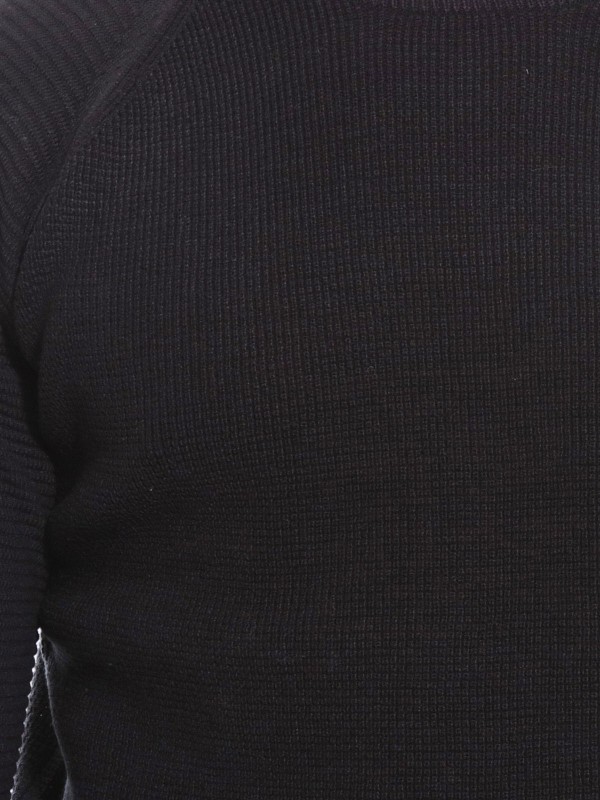 PULL COL ROND LECQUES - Noir