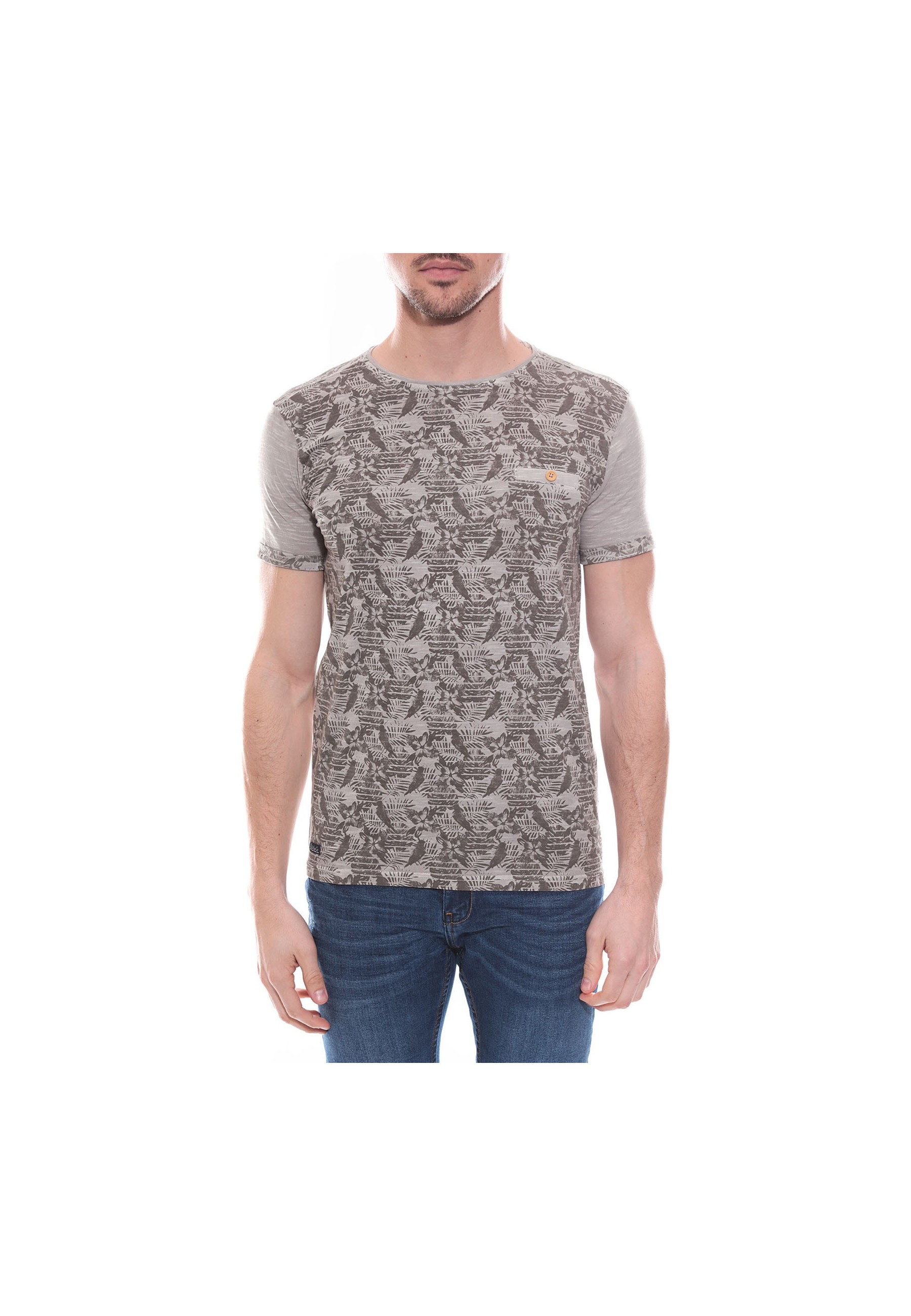 T-shirt col rond en coton NAGOYA