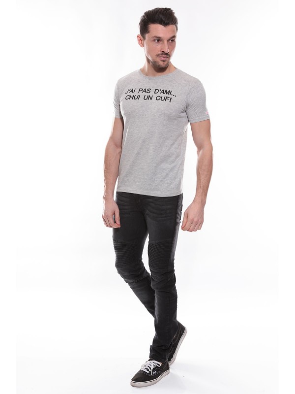 T-shirt col rond NANGIS -...