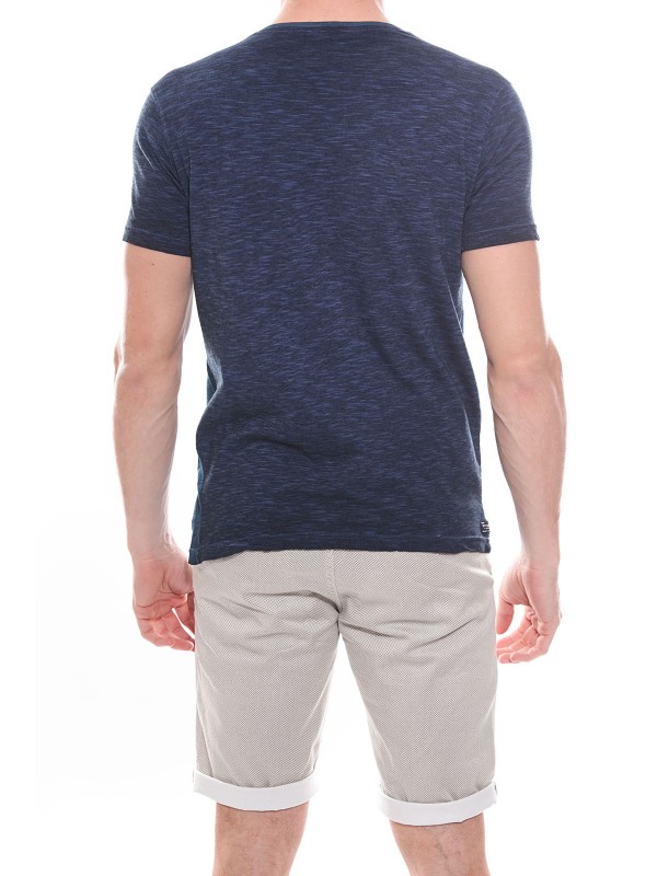 T-shirt col rond en coton...