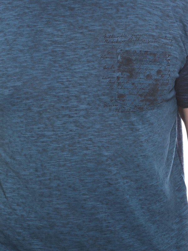 T-shirt col rond en coton...