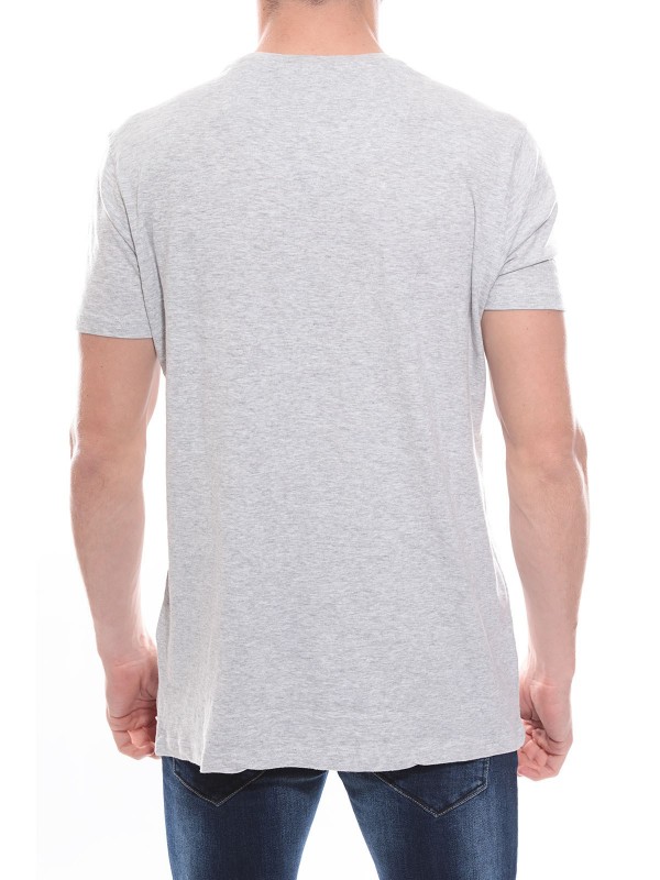 T-shirt col rond en coton...