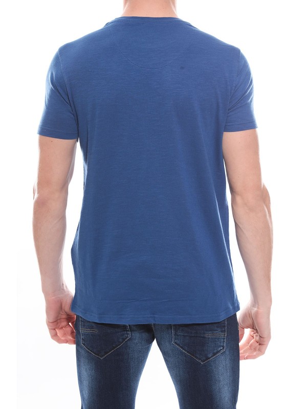 T-shirt col rond en coton...