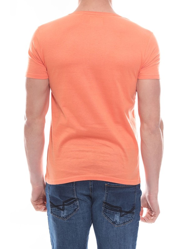 T-shirt col rond en coton...