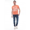 T-shirt col rond en coton NELSON