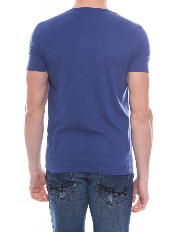 T-shirt col rond en coton...