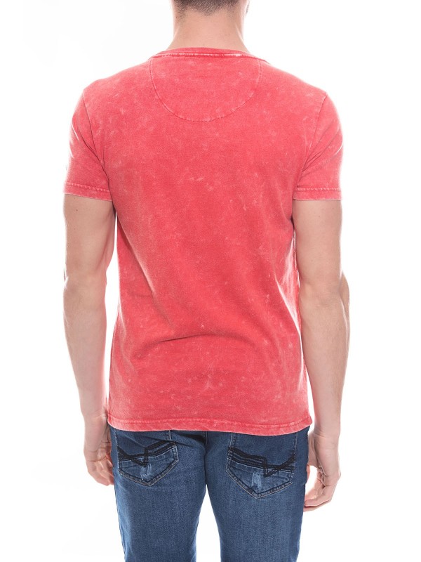 T-shirt col rond en coton...