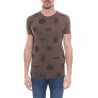 T-shirt oversize col rond en coton stretch NIKOS