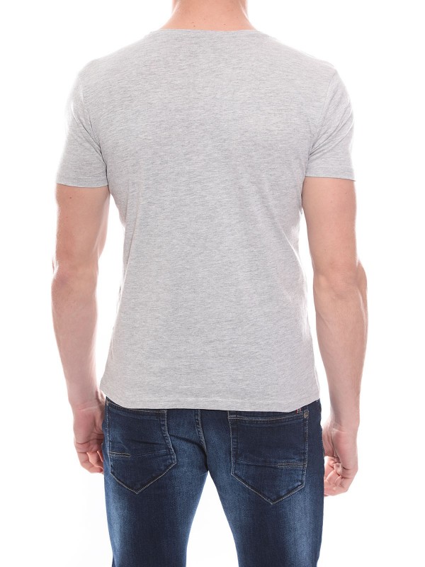 T-shirt col rond NOVES - Gris