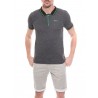 Polo col zippé en coton PROVO