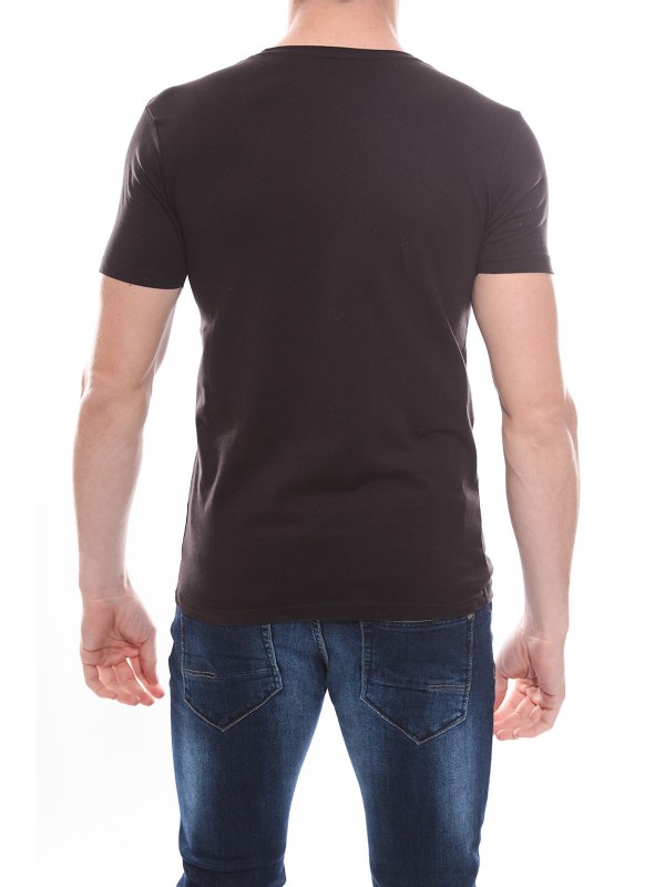 T-shirt col rond NOGENT - Noir