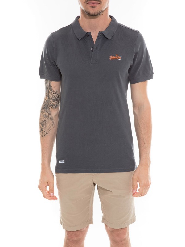 Polo en coton POPPLES - Gris