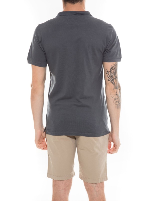 Polo en coton POPPLES - Gris