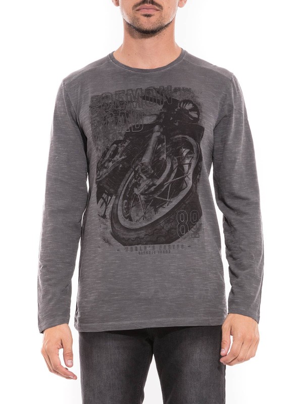 T-shirt manches longues col...