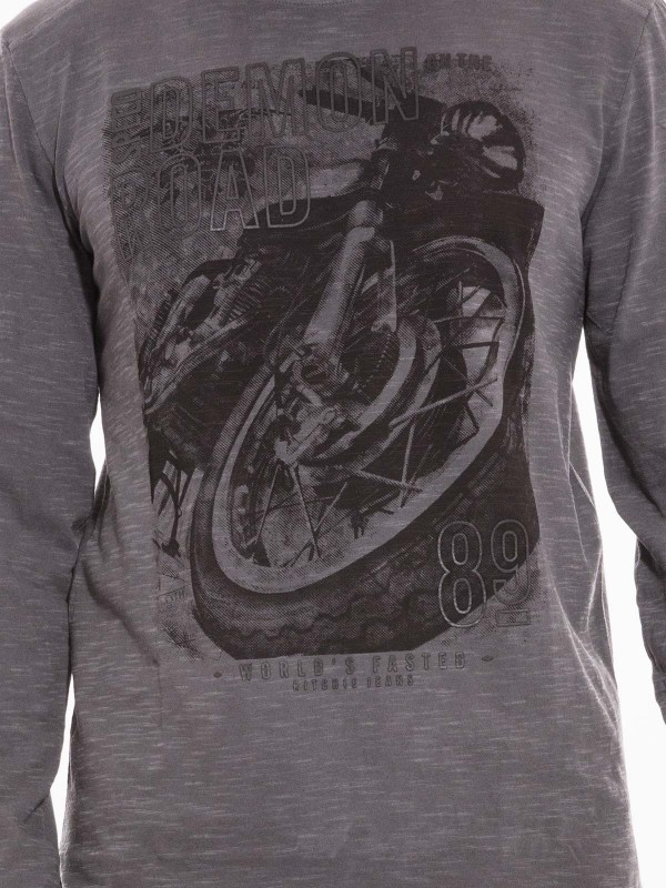 T-shirt manches longues col...