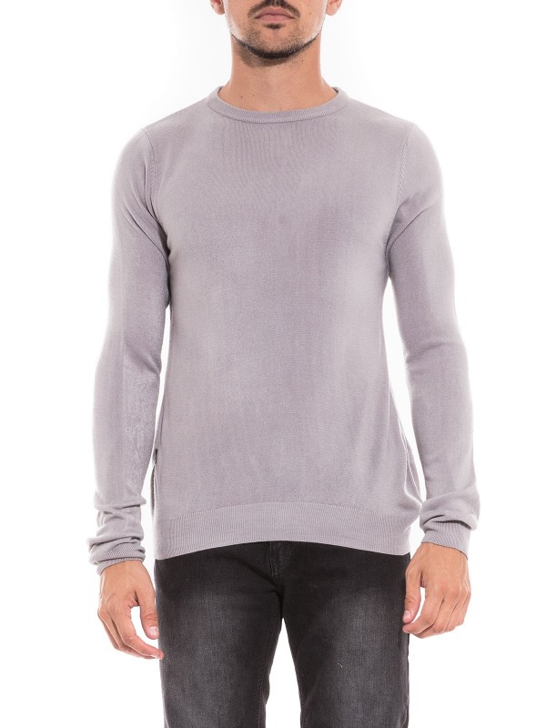 Pull col rond effet...