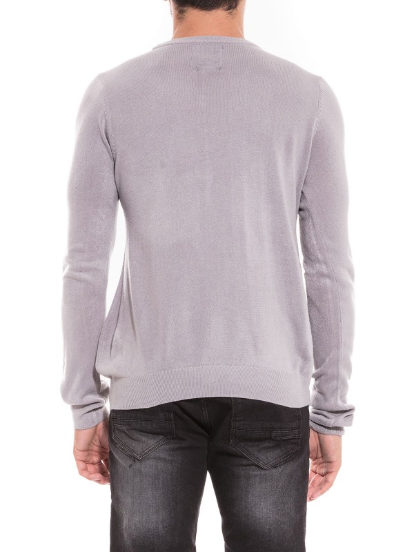 Pull col rond effet...