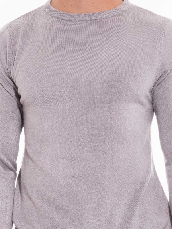 Pull col rond effet...