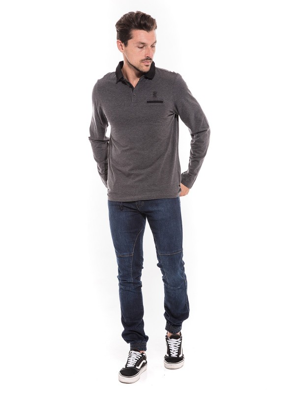 Polo manches longues PERCY