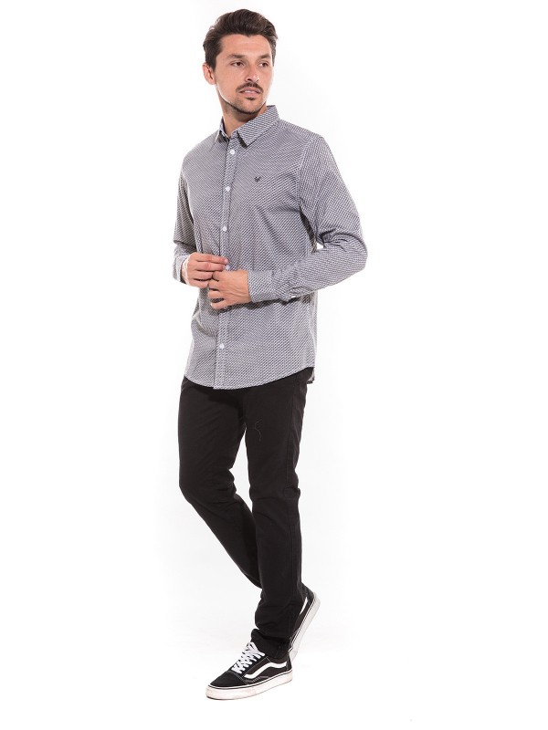 Chemise manches longues...