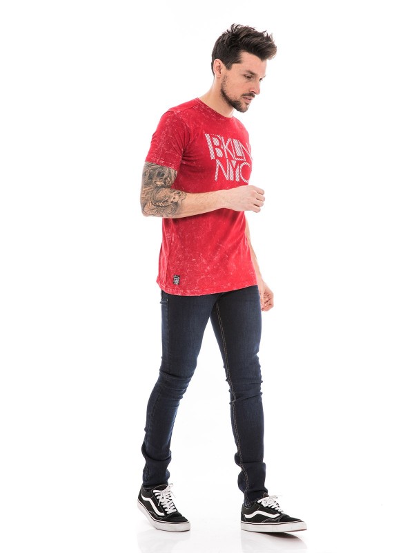 T-shirt col rond NIMBUS -...