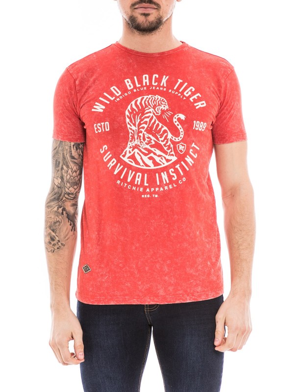 T-shirt col rond NECTARINE...