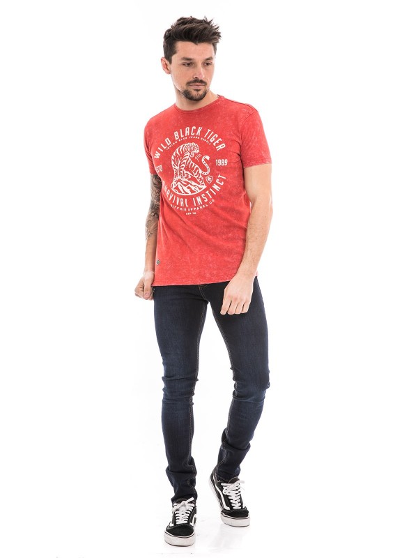 T-shirt col rond NECTARINE...