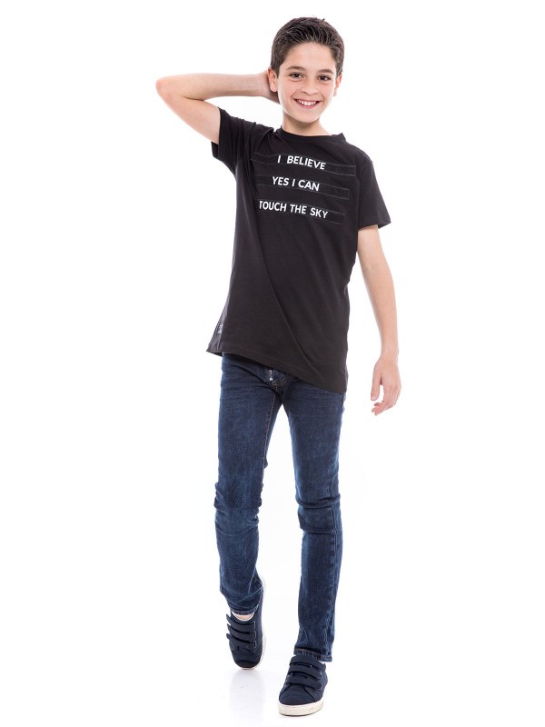 T-shirt col rond NALISTO BOY