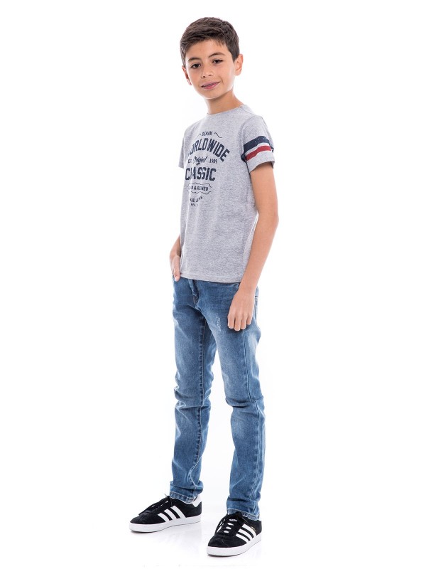 T-shirt col rond NOLERO BOY...