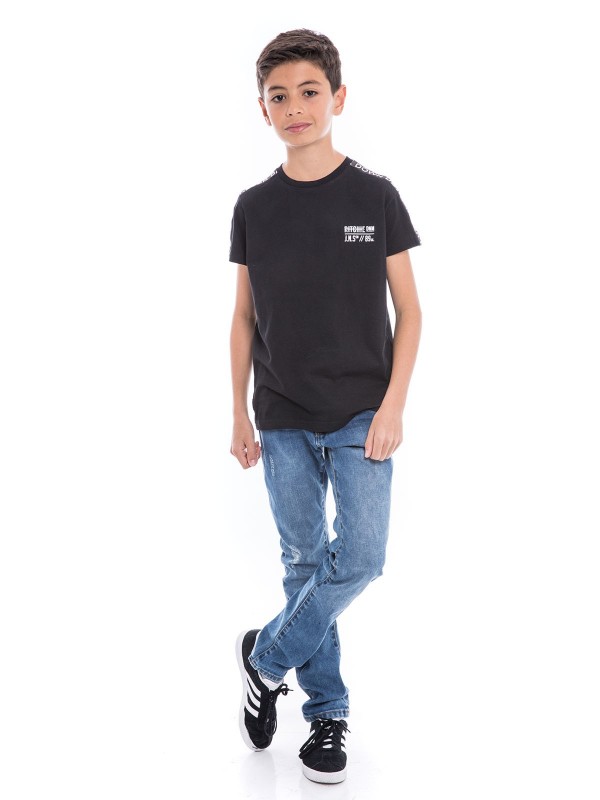 T-shirt col rond NOVA BOY -...