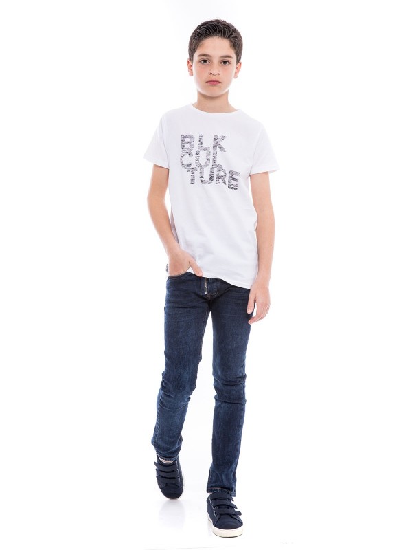T-shirt col rond NOMADE BOY...