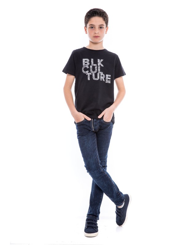 T-shirt col rond NOMADE BOY...