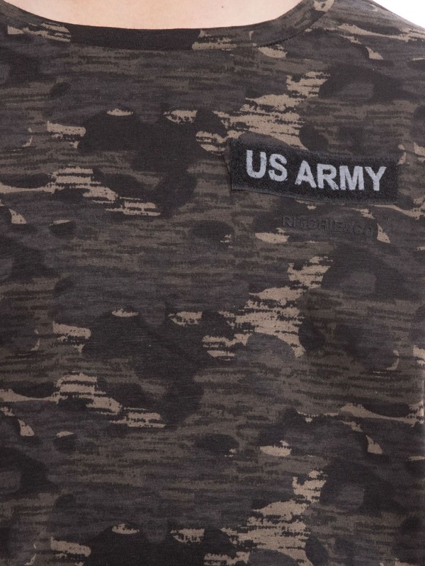 T-shirt motif militaire...