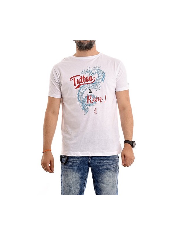 T-shirt col rond pur coton organique NADES