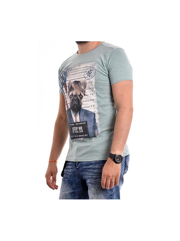 T-shirt col rond coton...