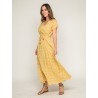 Robe longue imprimée IBERTY