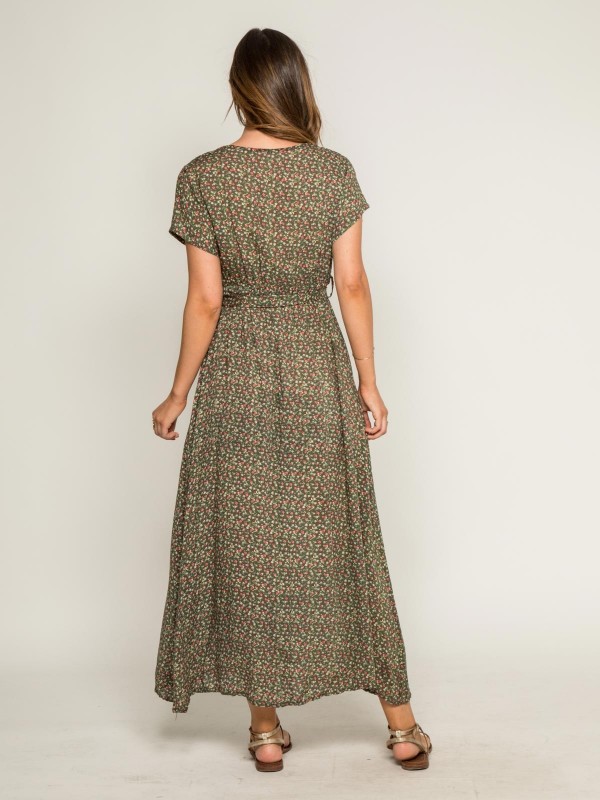 Robe longue imprimée IBERTY...