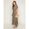 Robe longue imprimée IBERTY