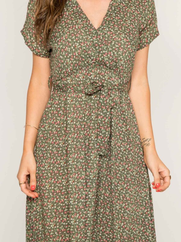 Robe longue imprimée IBERTY...